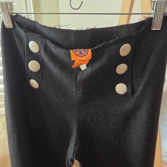 Tory Burch Wool Pants, Dark Grey, Size 8 NWOT - Picture 2 of 3